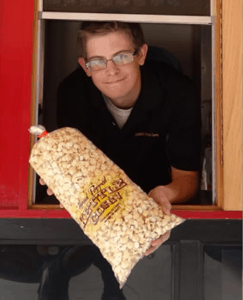 OMG Kettle Corn in Glendale Arizona - outside Cabelas