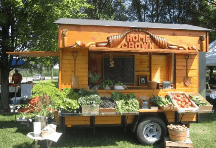 Mobile farmers market